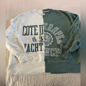 EUC Abercrombie & Fitch Split Crewneck